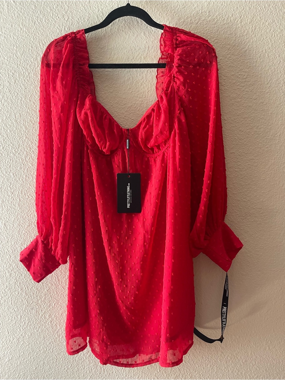 PrettyLittleThing Red Dress